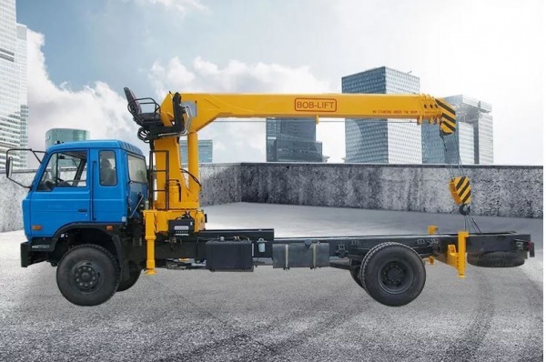 КМУ с телескопической стрелой SQ8SA5